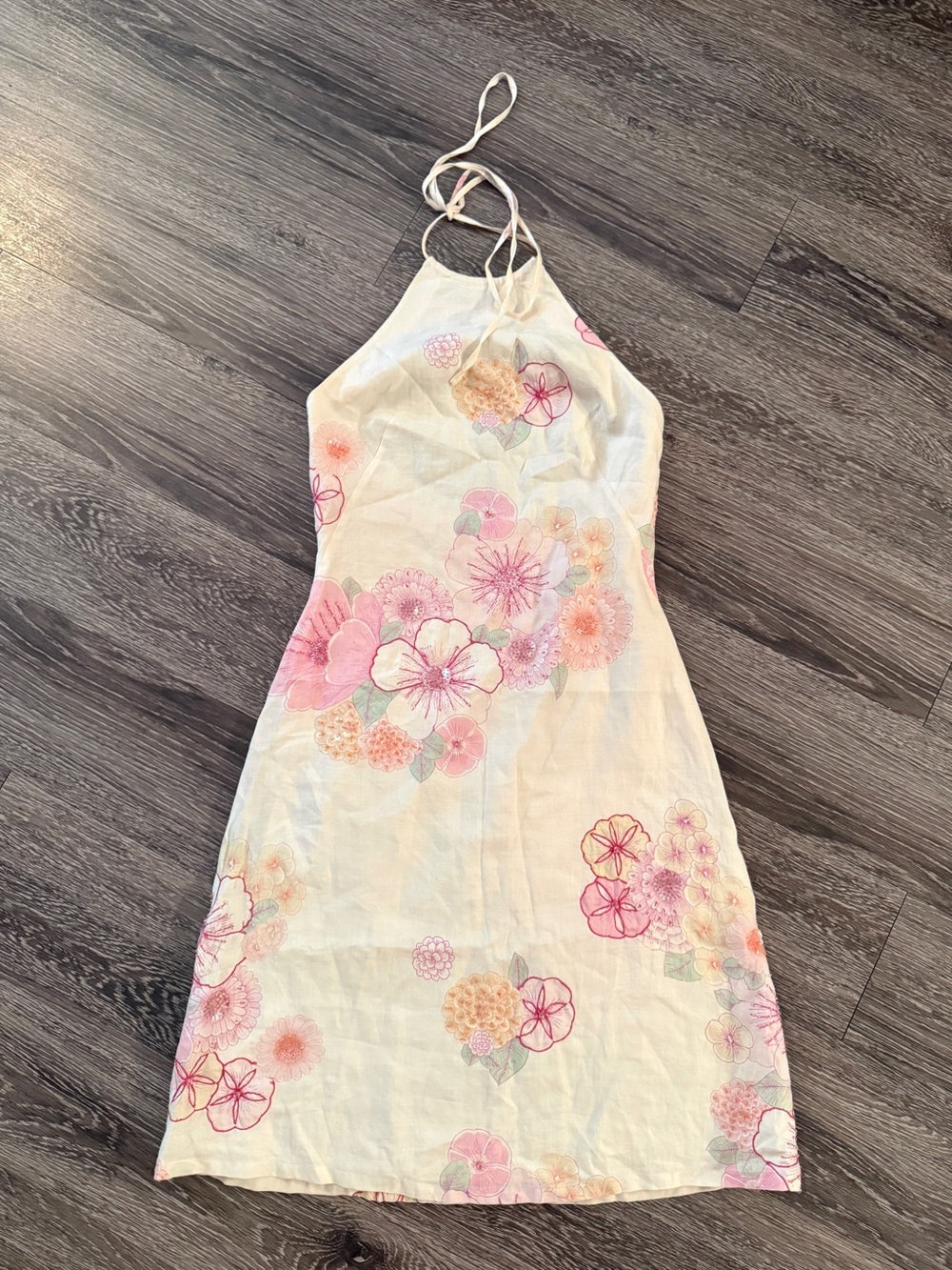 Vintage Y2K French Connection Halter Dress